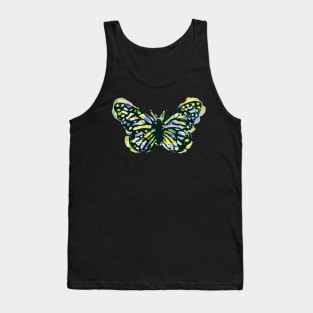 Butterfly - colorful abstract Tank Top